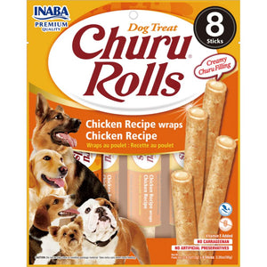 Inaba Churu Rolls for Dogs - Chicken Recipe