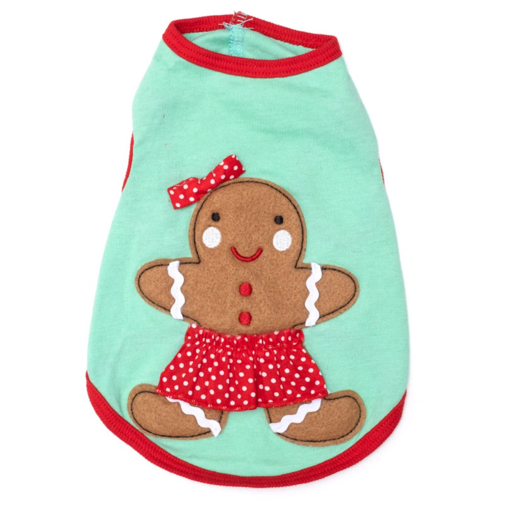 The Worthy Dog Gingerbread Anne Tee