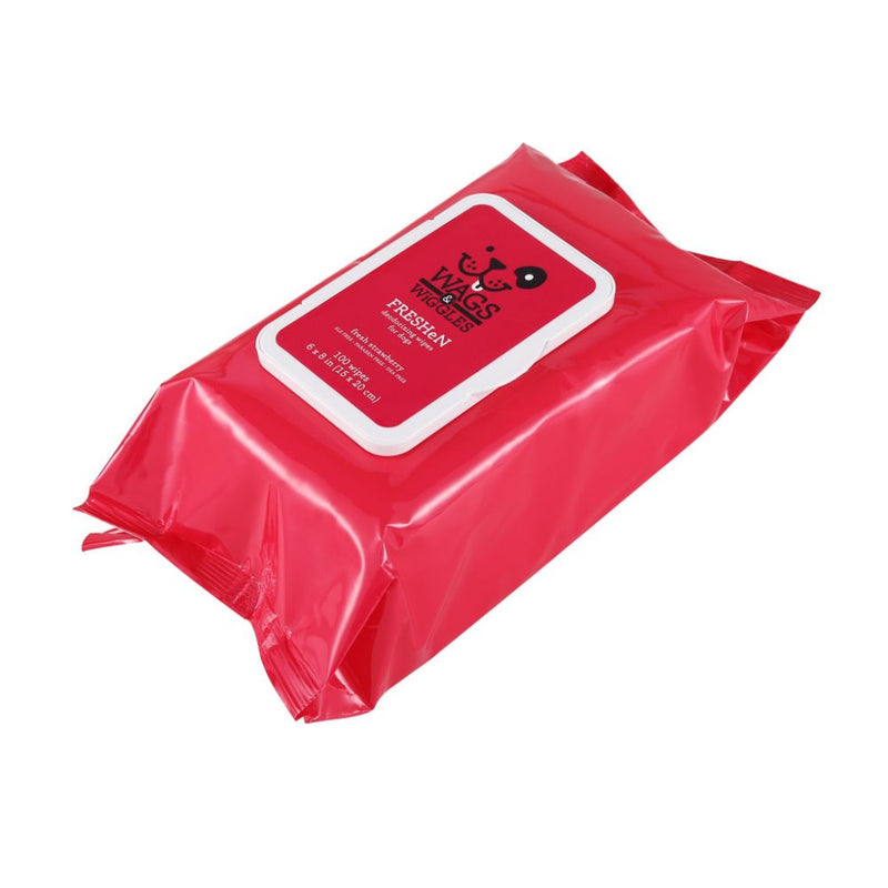 Wags & Wiggles Freshen Deodorizing Wipes 100ct