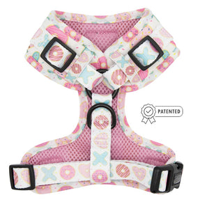 Sassy Woof DOG ADJUSTABLE HARNESS - WOOFS & KISSES
