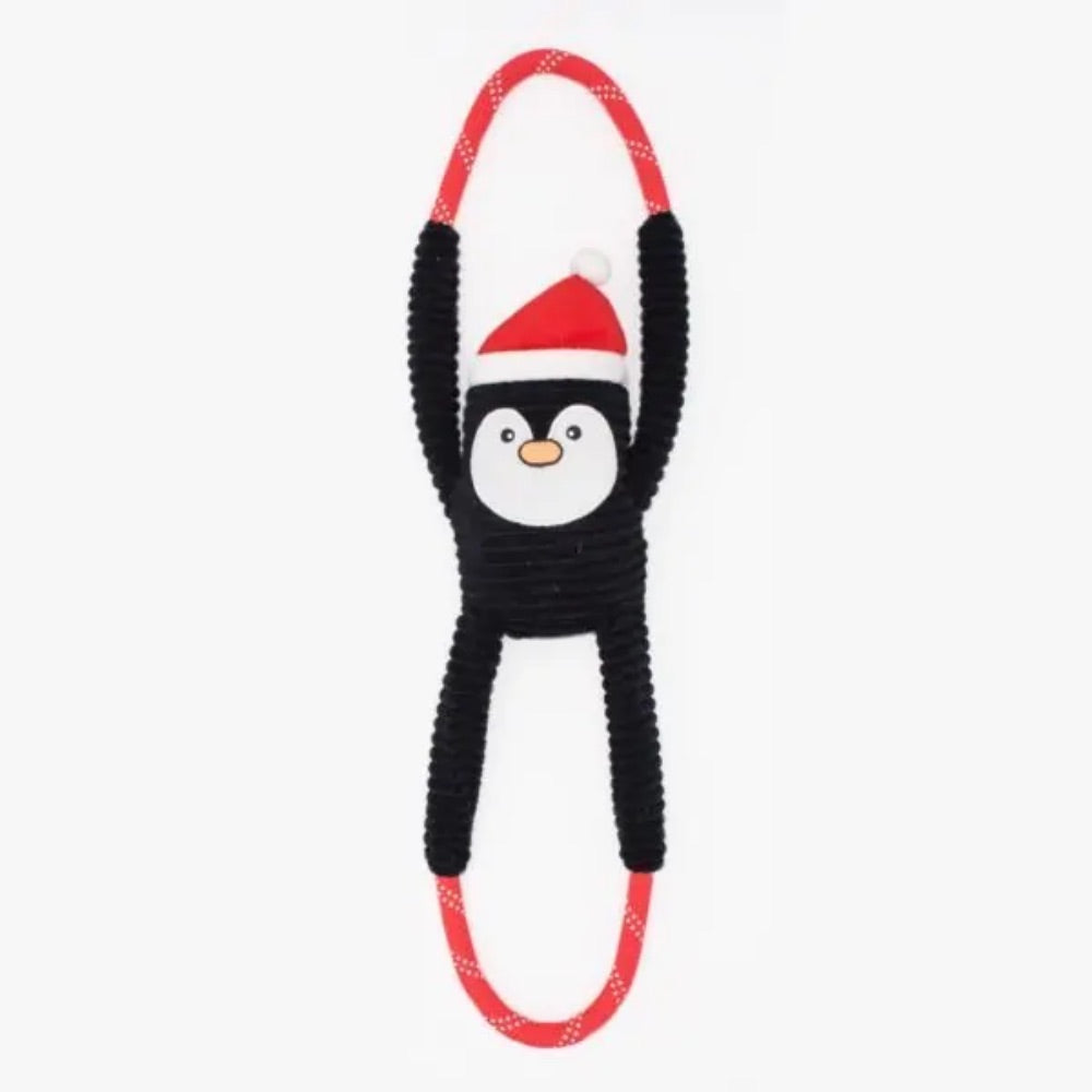 ZippyPaws Holiday RopeTugz® - Penguin