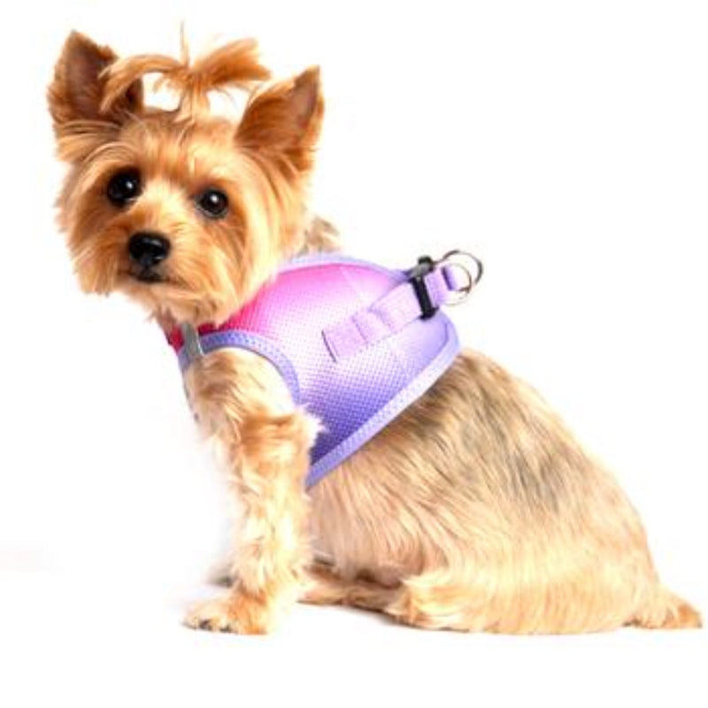 Doggie Design American River Choke Free Dog Harness Ombre Collection - Raspberry Sundae