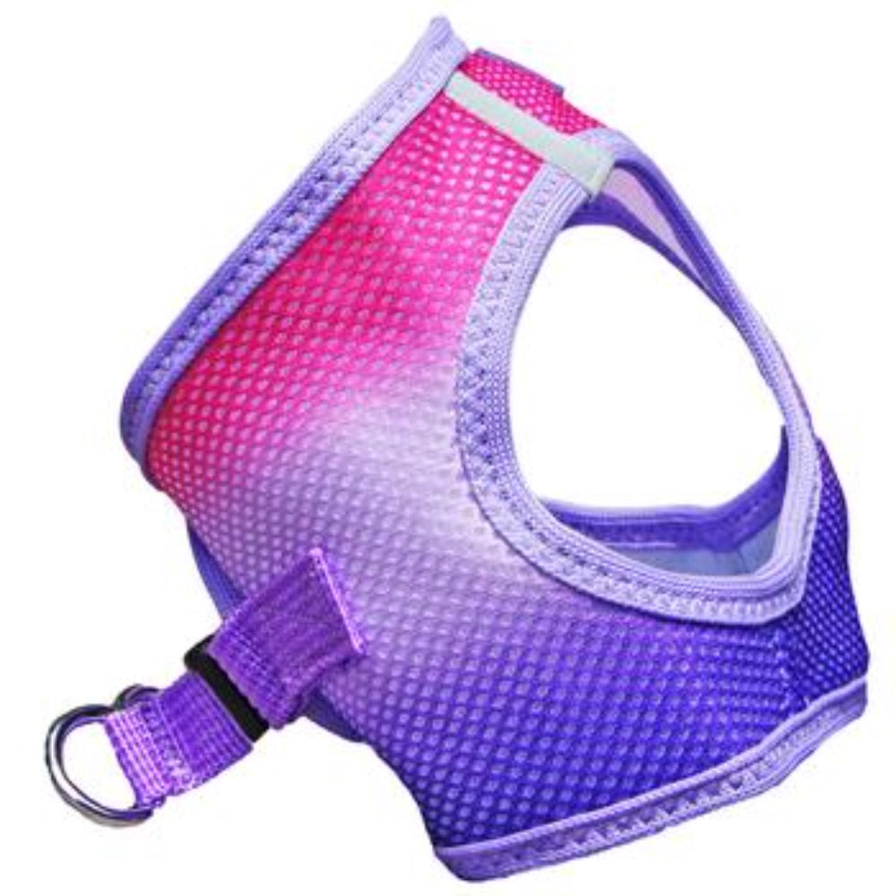 Doggie Design American River Choke Free Dog Harness Ombre Collection - Raspberry Sundae