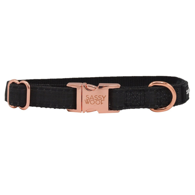 Sassy Woof Collar - Baby Got Black