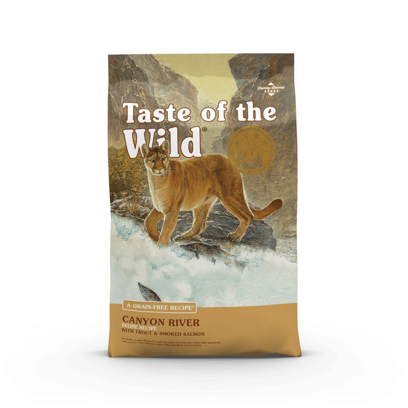 Taste Of The Wild Canyon River Feline Recipe with Trout & Smoked Salmon 5Lb