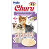 Inaba Churu Chicken with Shrimp Flavor Recipe Creamy Cat Treat - 4 Tube Count