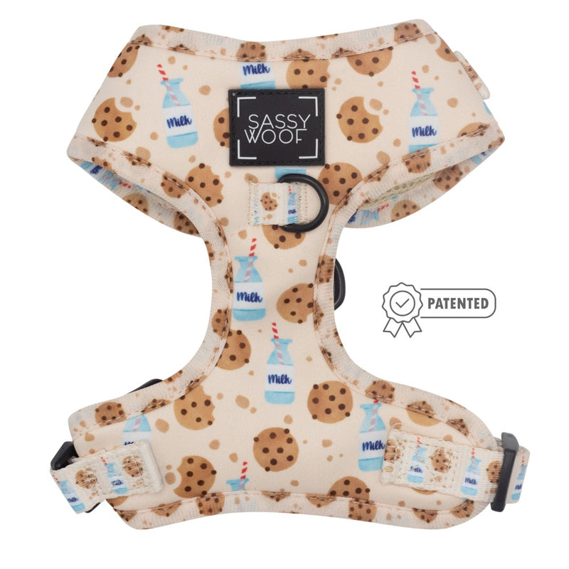 Sassy Woof ADJUSTABLE HARNESS - DREAMS CRUMB TRUE