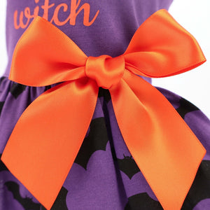 Fitwarm Purple Halloween I'm The Good Witch Dress