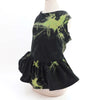 Fitwarm Green & Black Tie Dye Dress