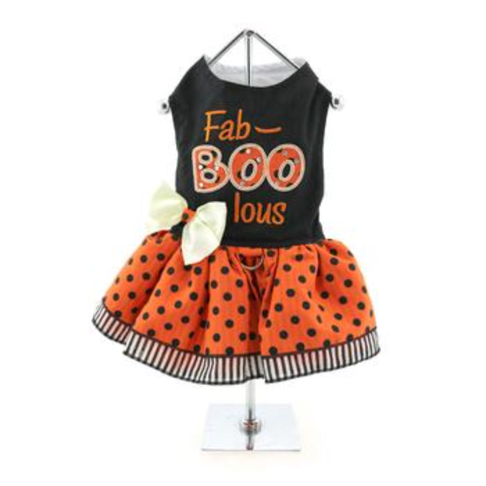 Doggie Design Halloween Dog Harness Dress - Fab-BOO-lous