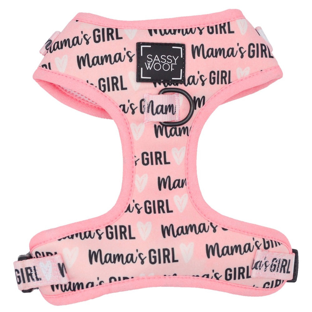 Sassy Woof Adjustable Harness - Mama's Girl