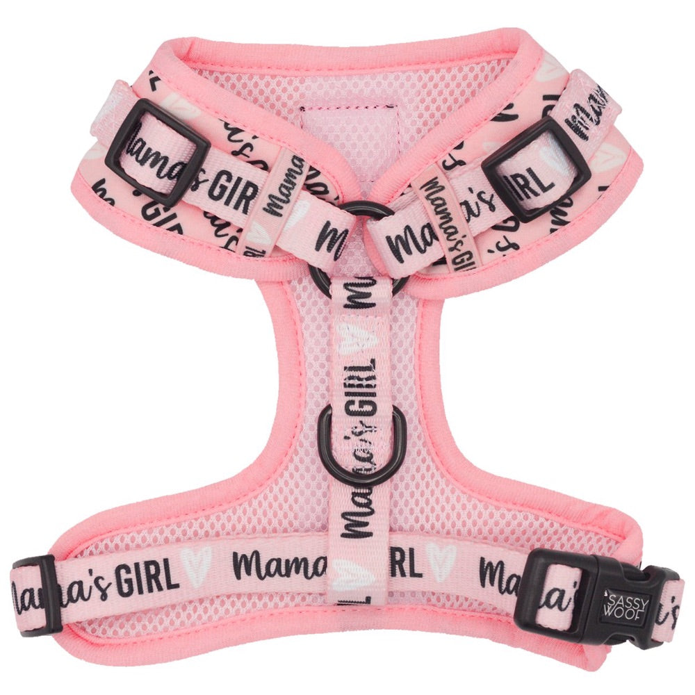 Sassy Woof Adjustable Harness - Mama's Girl