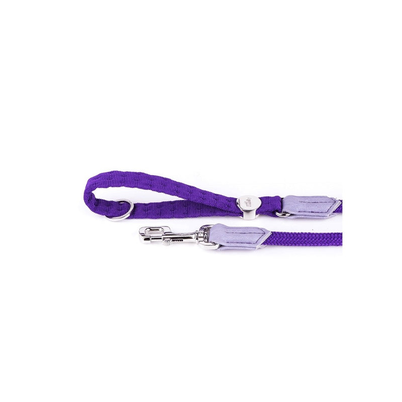 My Family Milano Dog Leash in Premier Quality Italian Nylon and Rope - 6ft