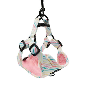 Sassy Woof Step-In Harness - Rainbow Sherbet