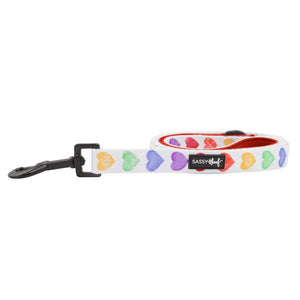 Sassy Woof Leash - Love Is Love