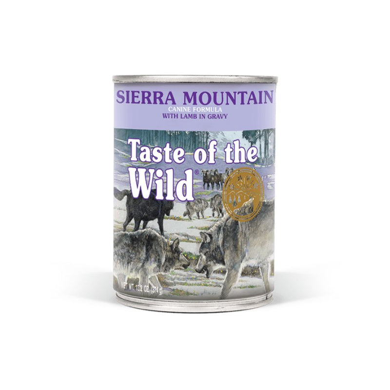 Taste Of The Wild Sierra Mountain Canine Formula with Lamb in Gravy