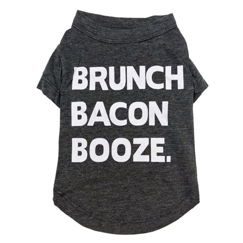 Fabdog Brunch Bacon Booze T-shirt