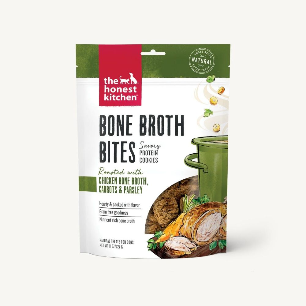 Honest Kitchen BONE BROTH BITES - ROASTED WITH CHICKEN BONE BROTH & CARROTS
