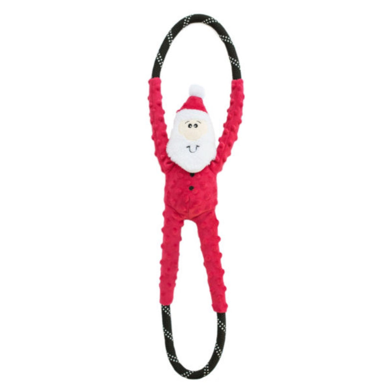 ZippyPaws Holiday RopeTugz® - Santa