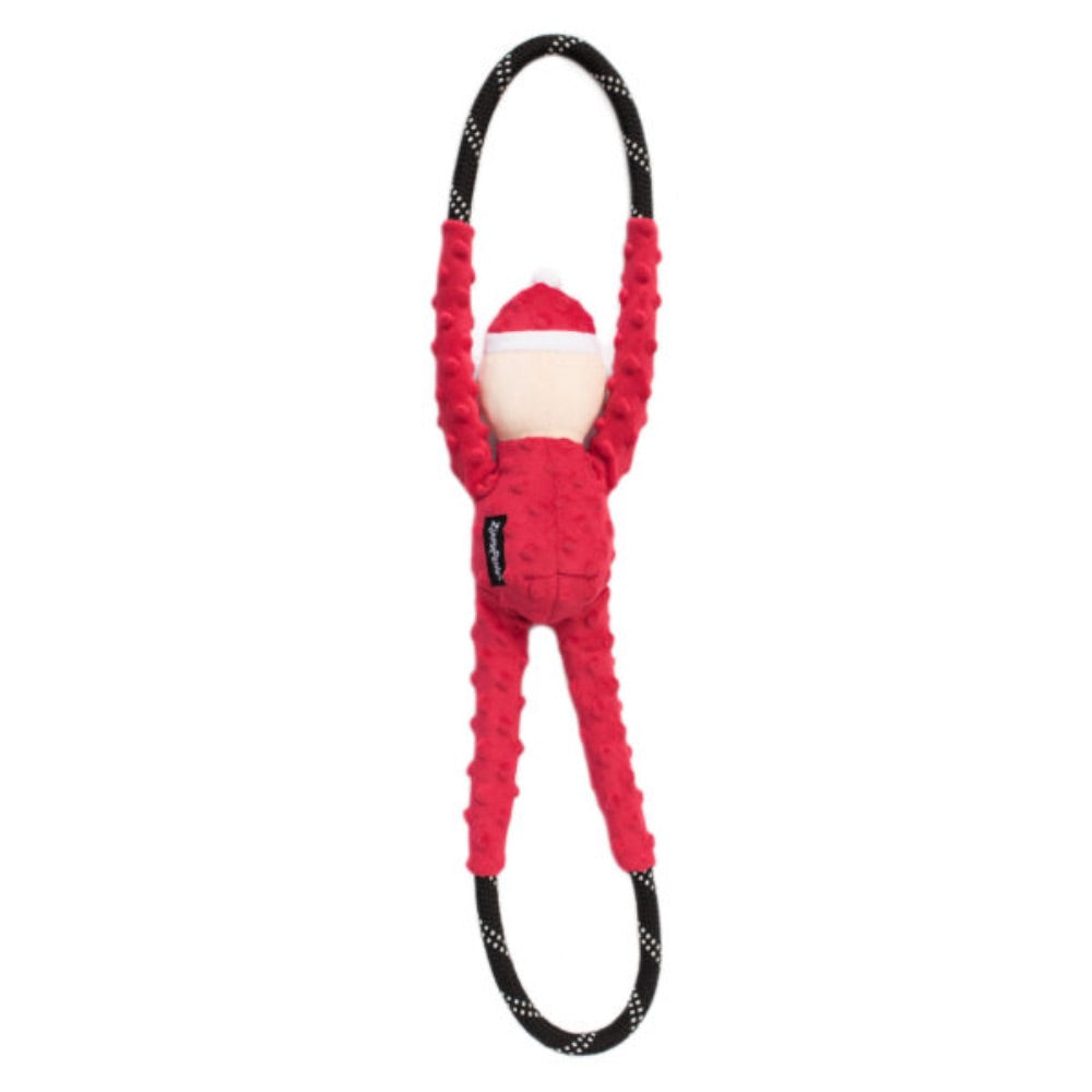 ZippyPaws Holiday RopeTugz® - Santa